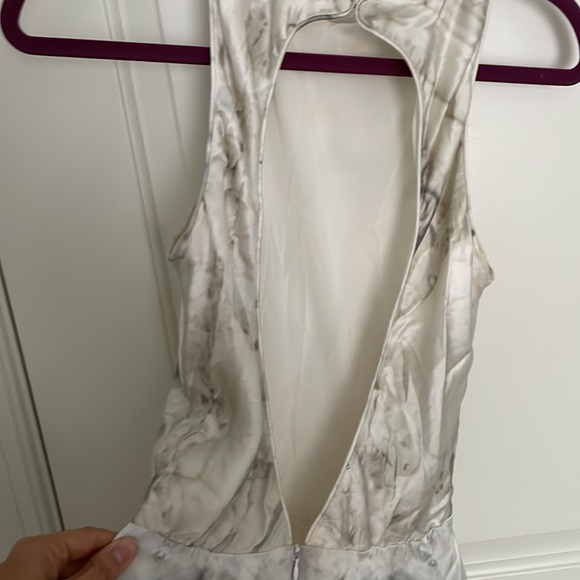 100% silk CROP by David Peck dress - Picture 3 of 4